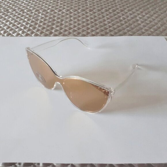 NWT Aldo gold cat eye mirrored lens sunglasses - Picture 6 of 9